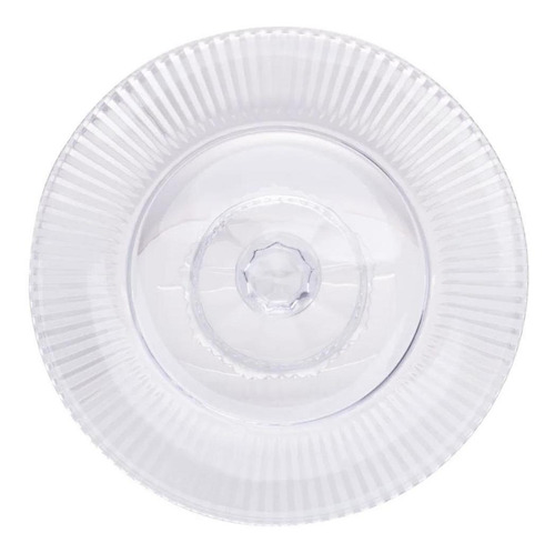 Prato Para Bolo Com Pé De Cristal Renaissance Lyor 4424