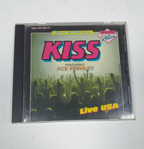 Cd Kiss Live Usa Inédito- Recorded Live Usa 1990/1992 - P 