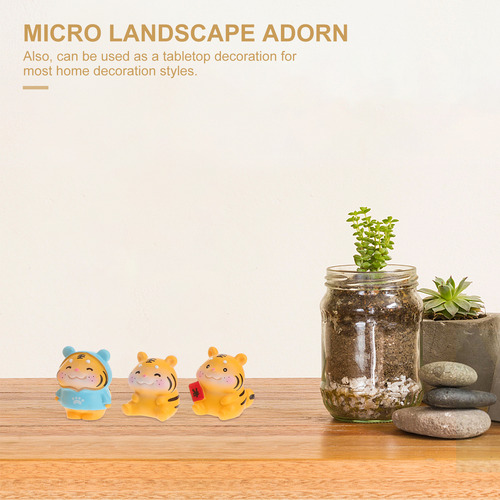 Tiger Micro Landscape Pose Fairy, 5 Unidades