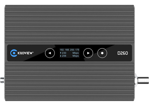 Decodificador De Vídeo Kiloview D260 Hd Ip To Sdi/hdmi/vga