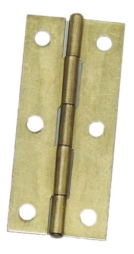 Bisagras Con Tornillo Bronceada 2 1/2'' Pack 24 Uni Mohican