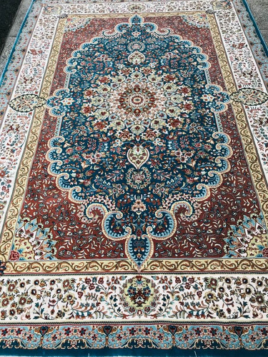 Alfombra Persa Mashhad Original Asedada 3.00 X 2.00 M