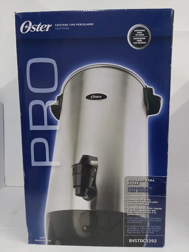 Cafetera Oster Para 45 Tazas De Acero Inoxidable Bvstdc3392 | Meses sin  intereses