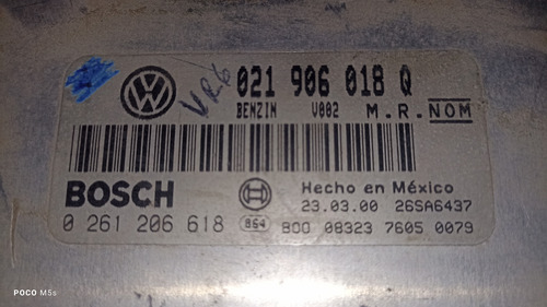Computadora Jetta A4 Motor Vr6 (Usado)