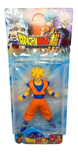 Boneco Dragon Ball Z - Goku Super Sayajin 20cm Cabelo Loiro