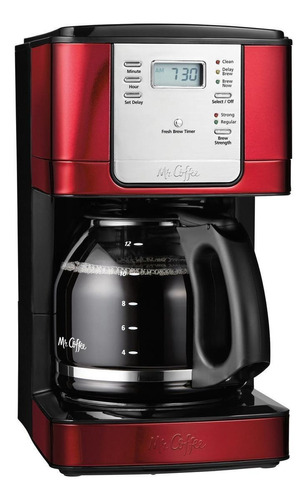 Cafetera Mr. Coffee Advanced Brew JWX Master automática red de filtro 110V