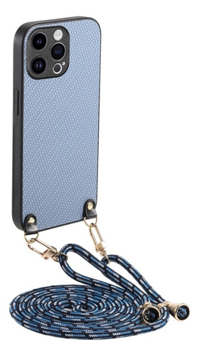 Capa Anti-riscos E Resistente Com Cordão Para iPhone 15/16