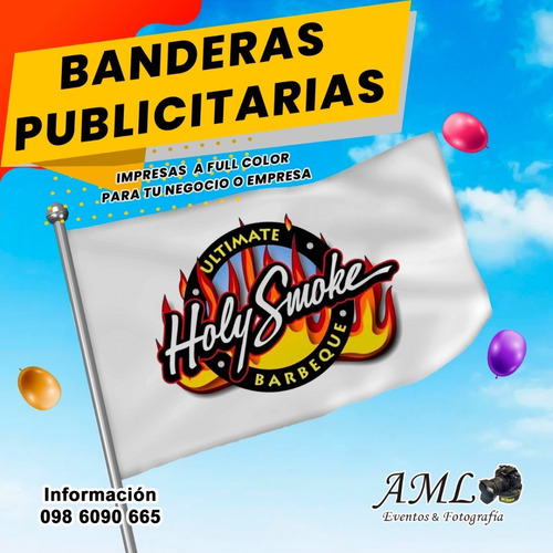 Imagen 1 de 10 de Banderas Personalizadas, Jarros, Esferos, Gorras Y Más.