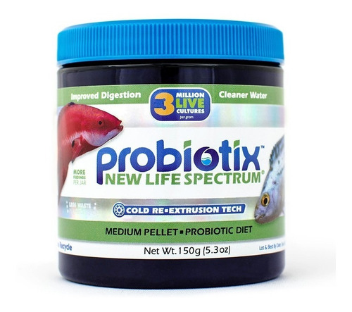 New Life Spectrum Probiotix 150g Medium  - Alimento Premium