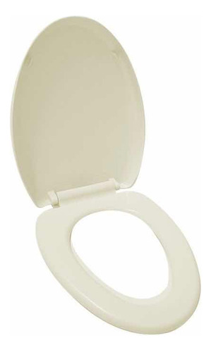 Tapa Asiento Sanitario Alongado Beige Crema 45x36 Caída Lent