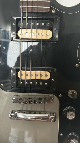 Guitarra Gibson Sonex 180 Deluxe Año 1982 Diestro Plateado Maple (Usado)