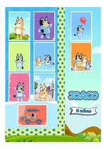 Comprar Souvenir Personalizado 20 Álbumes De Figuritas Bluey