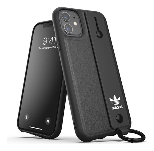 Protector adidas Para iPhone 11 Cinta Negro