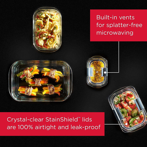 Rubbermaid 2118315 Recipiente De Cristal Brilliance Para ...