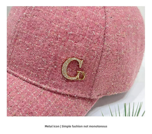 Gorra De Béisbol Con Lentejuelas Brillantes Para Mujer Al Ai