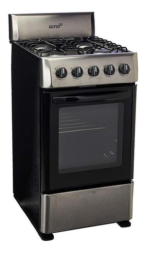 Estufa Piso Aw5300s Acero Inoxidable 4 Quemadores Acros