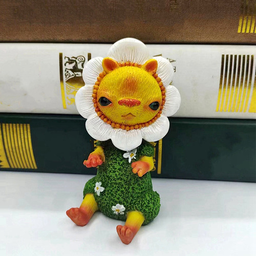 Yc Adornos De Girasoles, Estatuas De Gnomos De Girasol