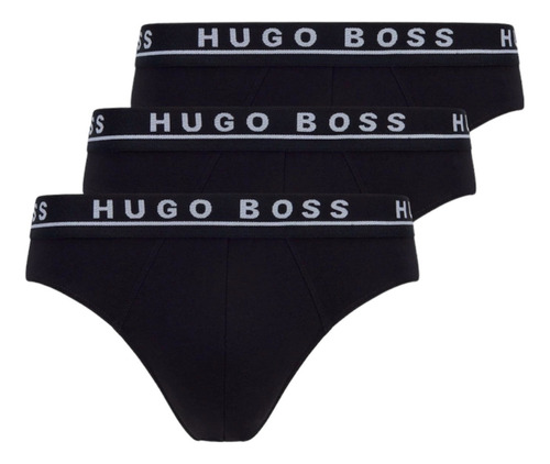 Trusa / Calzoncillos Hugo Boss Algodón Pack De 3 Original