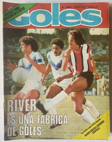 Goles 1576 Revista Fútbol Y Deportes Argentina 1979 Ez4