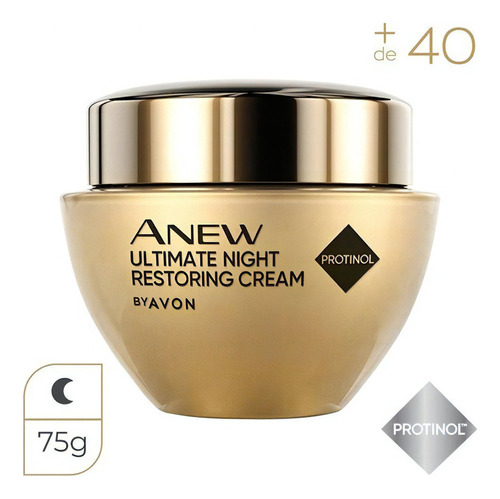 Avon Crema Anew Ultimate Antiedad Restauradora 50g Noche