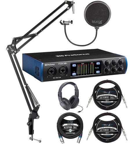 Presonus Studio  Usb  Paquete Interfaz De Audio Con E...