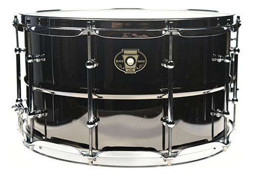 Ludwig Tambor Mágico Negro 8x14