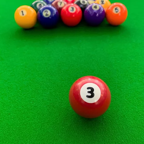 Bola Avulsa Nacional P/jogo De Snooker Sinuca Bilhar 50mm