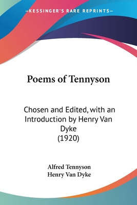 Libro Poems Of Tennyson: Chosen And Edited, With An Intro...