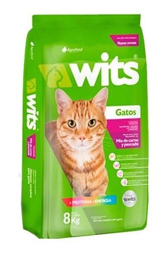 Alimento Para Gato Wits 8kg Suchina Sa