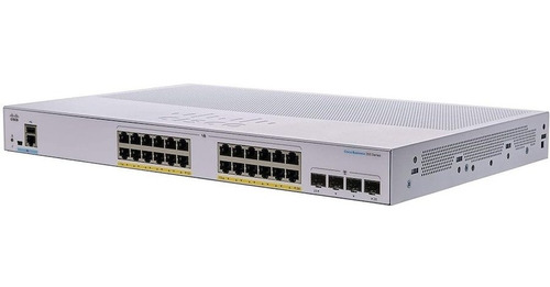 Switch Cisco Cbs350-24p-4g Adm L2 24 Giga Poe + 4 Sfp