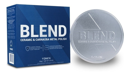 Produto Para Polir Partes Metálica Blend Metal Polish Vonixx