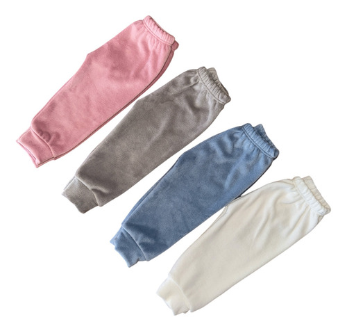 Conjunto Plush Camperita Y Pantalón Bebe Niños Invierno Rosa 3 (6-9 Meses)