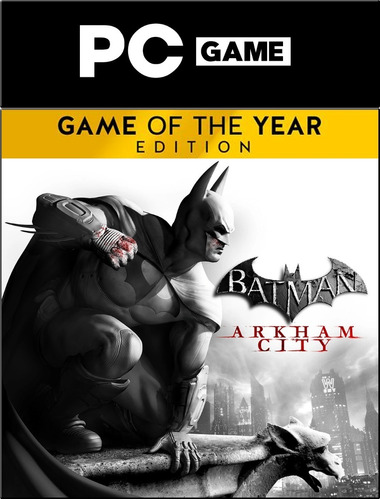 Batman Arkham City Pc Español | Edición Digital Deluxe | Cuotas sin interés