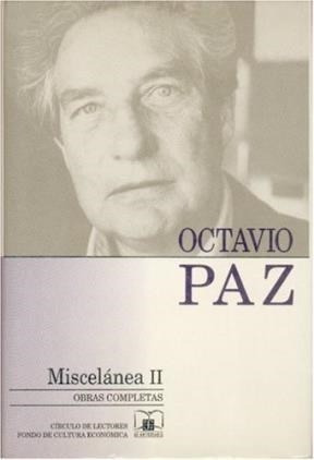 Miscelanea Ii (obras Completas 14) (cartone) - Pz Octavio (