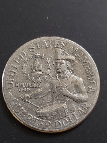 Imagen 1 de 2 de Estados Unidos 1/2 Dolar Bicentenario 1776 - 1976 
