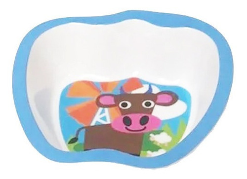 Imagen 3 de 6 de Plato Bowl Bebe Infantil Melamina Primeras Comidas