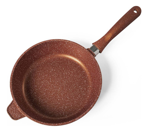 Frigideira 28cm Antiaderente Cobre Graniflon Moda Do Chef