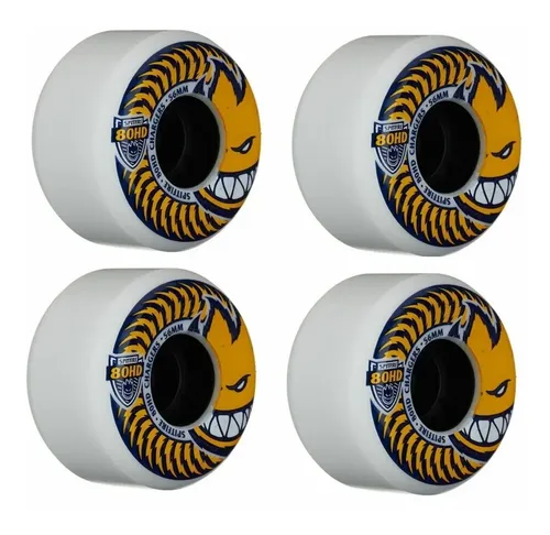 Roda Spitfire 56mm 80hd Amarela Conical Chargers - Skate Wheels