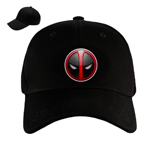 Gorra Drill Deadpool Logo Marvel Pht