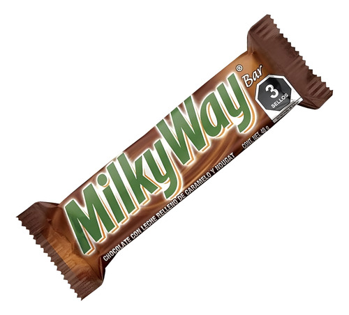 7 Pzas Chocolate Milky Way 48 G