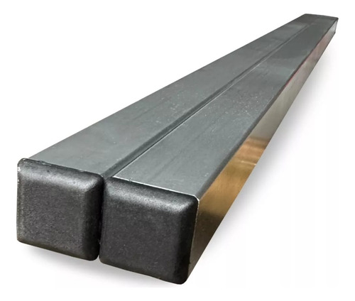 Tubo Aço Galvan Metalon 30x30 Guia De Corte 2 Peças Com 80cm