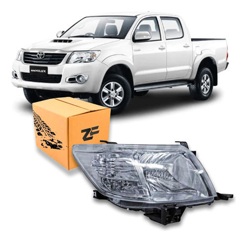 Foco Optico Toyota Hilux 2012/2015 