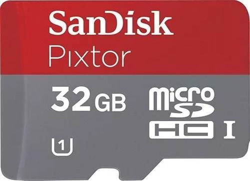 Cartão Memoria 32gb Sandisk Pixtor High Performance