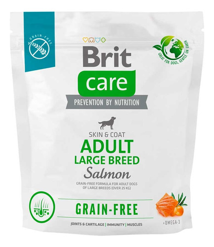 Brit Care Adult Large Breed Salmón 1kg. Np