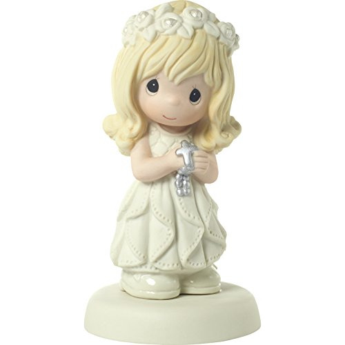 Figurina De Porcelana Bisque De Primera Comunión De Ni...