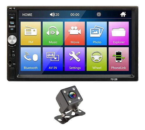 2din Car Radio 7  Hd Touch Screen Mirror Link Car Stere...