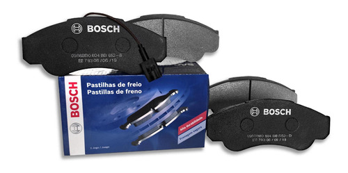 Pastilha Freio Bosch Jumper 2.8 Bb652b 2005 2006 2007 2008