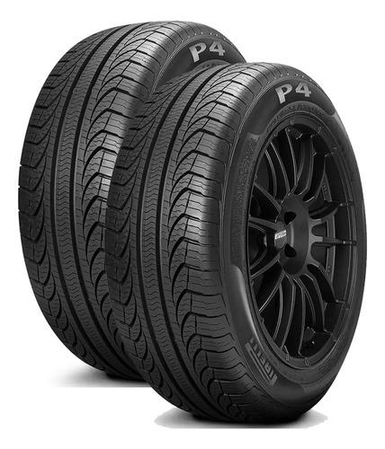 Kit 2 Llantas Pirelli 215/60r16 P4 Persist Plus 95v