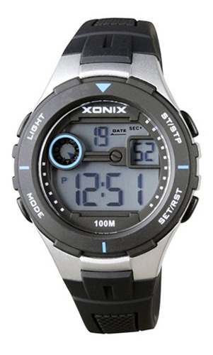 Reloj Xonix Dama Digital Ika6 Crono Sumergible 100m Alarma