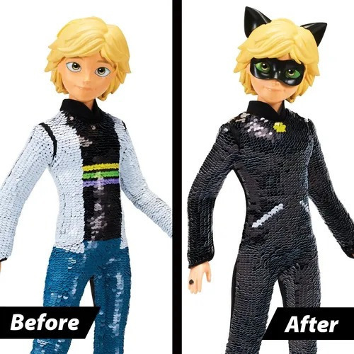 Miraculous Figura Cat Noir Fashion Flip Lujo 28 Cm Int 50195